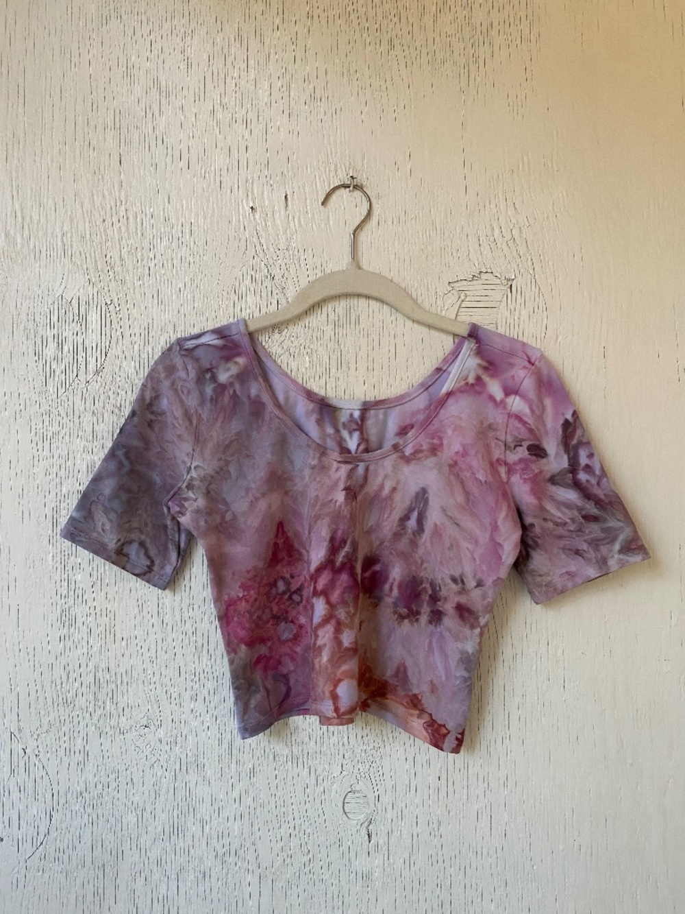 Of Earth & Salt ice dye ballet top M